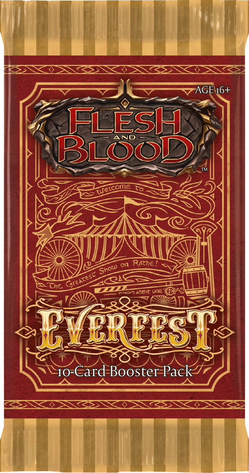 Flesh and Blood TCG: Everfest 10-Card Booster Pack First Edition