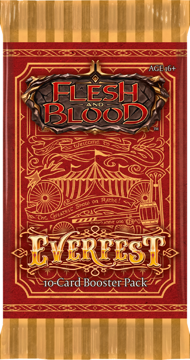 Flesh and Blood TCG: Everfest 10-Card Booster Pack First Edition