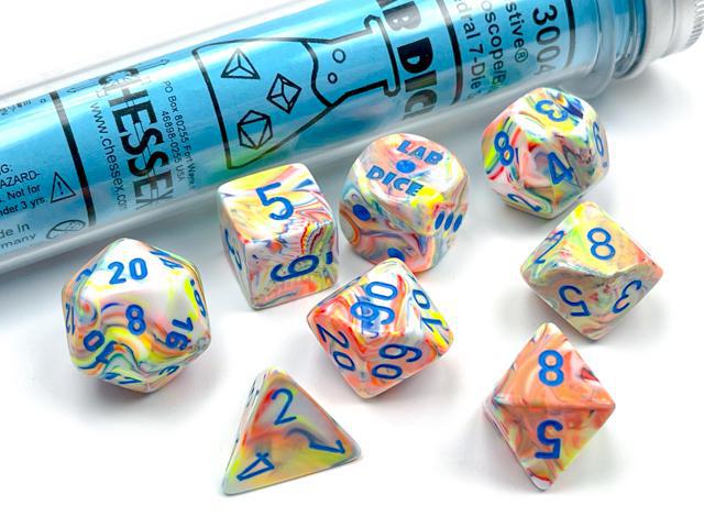 Chessex - Lab Dice Festive [Choose Color]