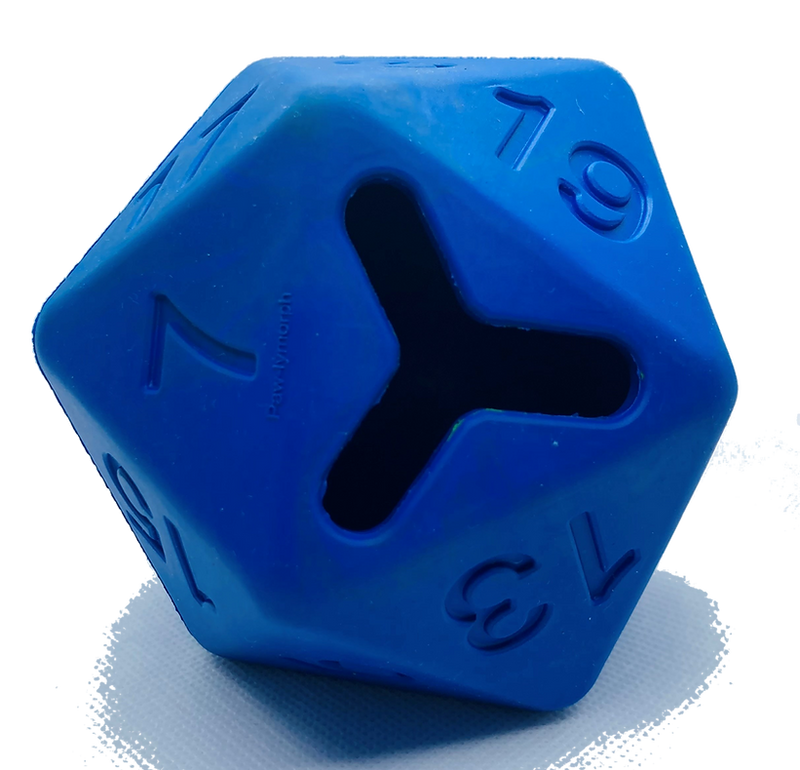 Pawlymorph D20 Dog Toy (Choose A Color)