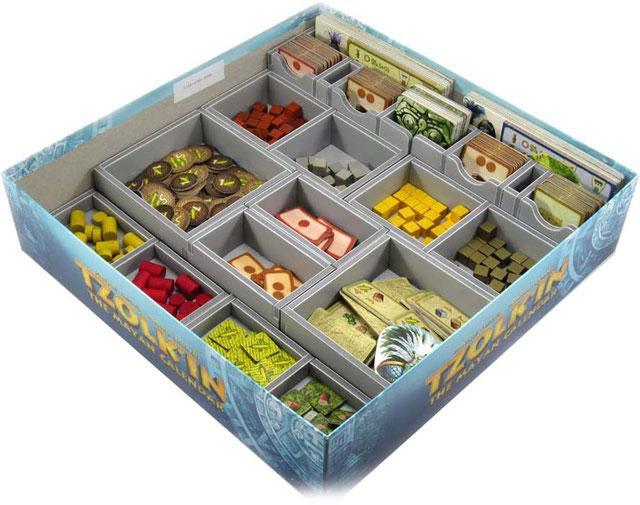 Folded Space Board Game Insert: Tzolk'in & Tribes Expansion