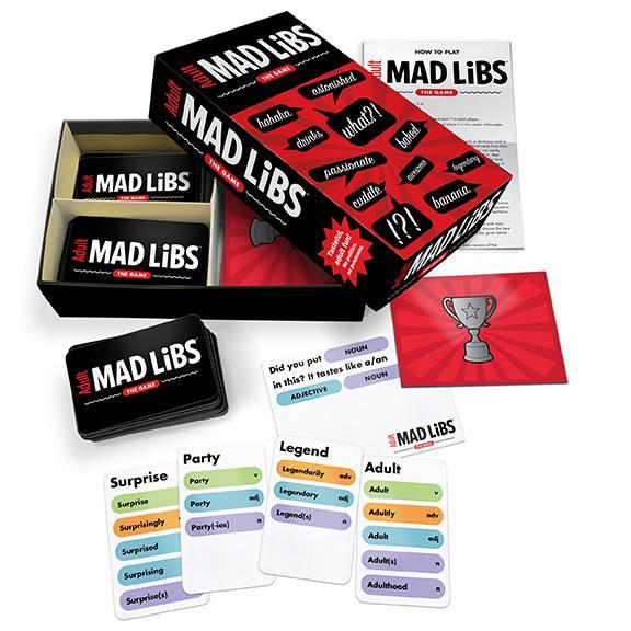 Adult Mad Libs The Game