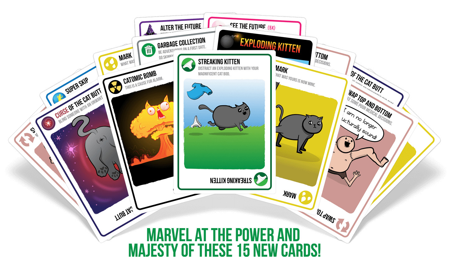 Exploding Kittens: Streaking Kittens Expansion