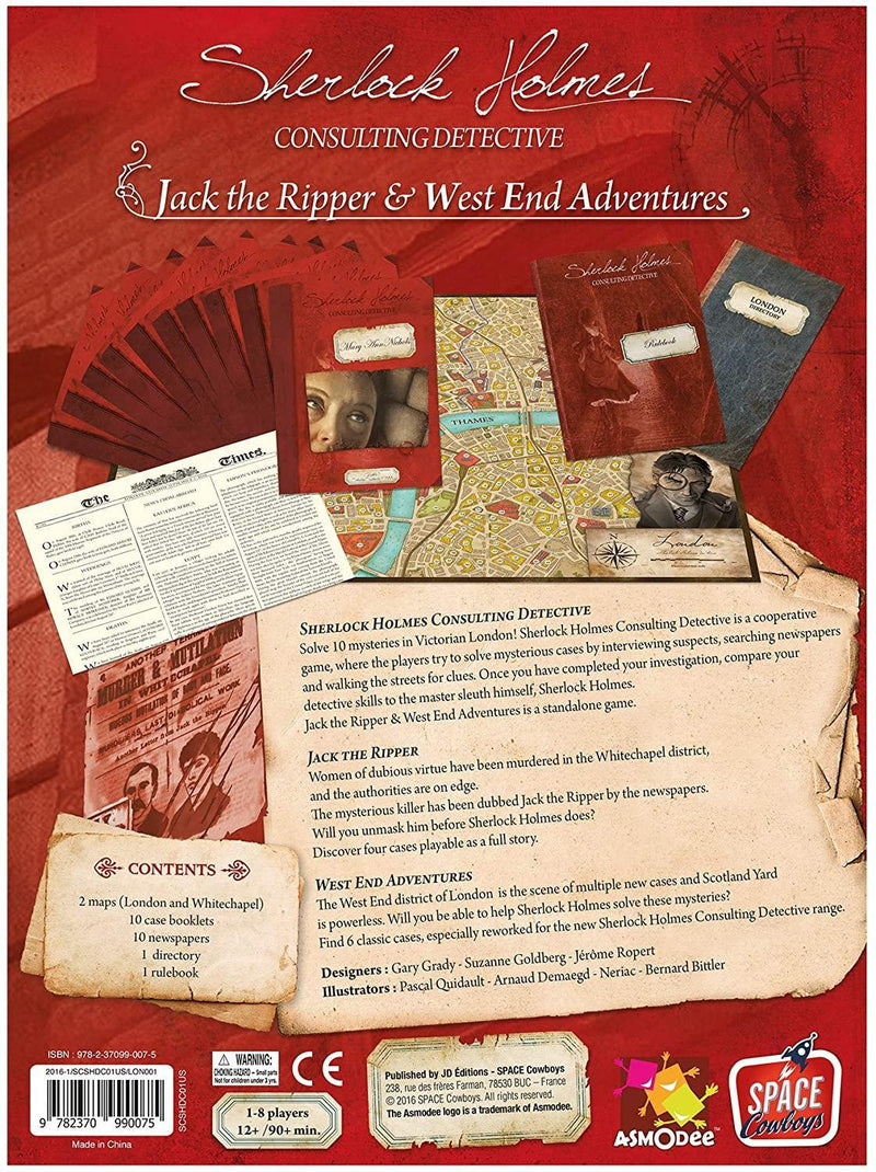 Sherlock Holmes Consulting Detective: Jack the Ripper & West End Adventures