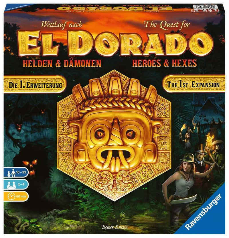 The Quest For El Dorado: Heroes & Hexes Expansion