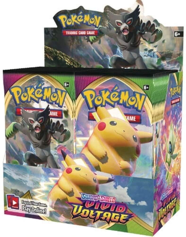 Pokemon TCG: Sword & Shield - Vivid Voltage Booster Box (36 Booster Packs)