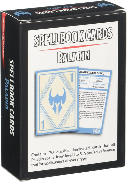 Dungeons & Dragons Spellbook Cards: Paladin