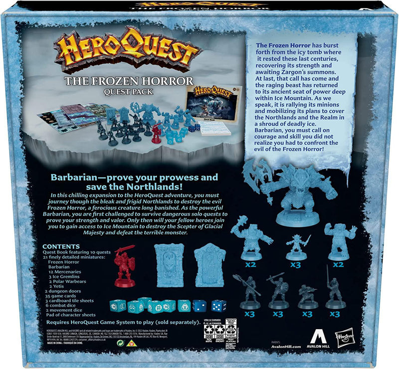 HeroQuest: The Frozen Horror (Quest Pack)