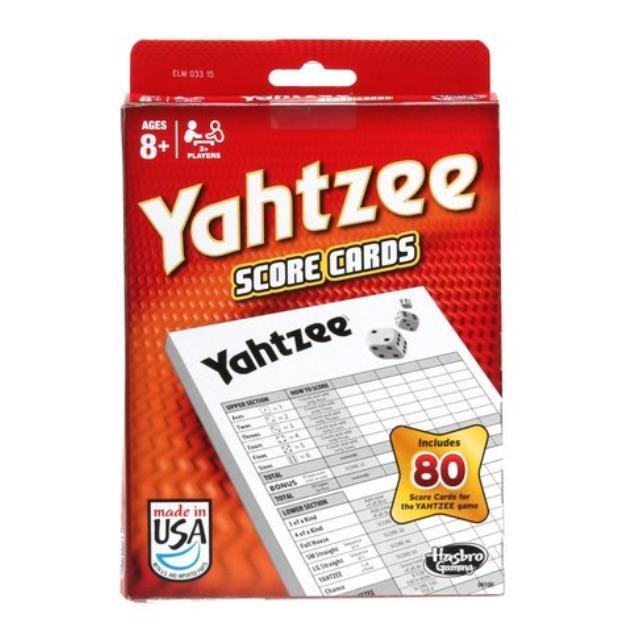 Yahtzee Score Pads