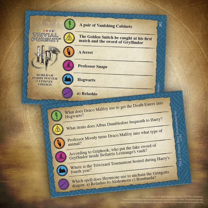 Trivial Pursuit: World Of Harry Potter Ultimate Edition