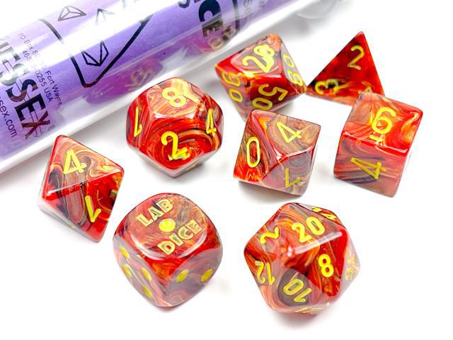 Chessex - Lab Dice Vortex  [Choose Color]