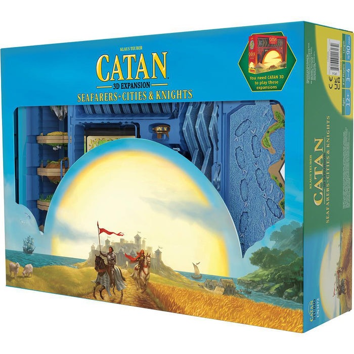 Catan: 3D Expansion Seafarers + Cities & Knights