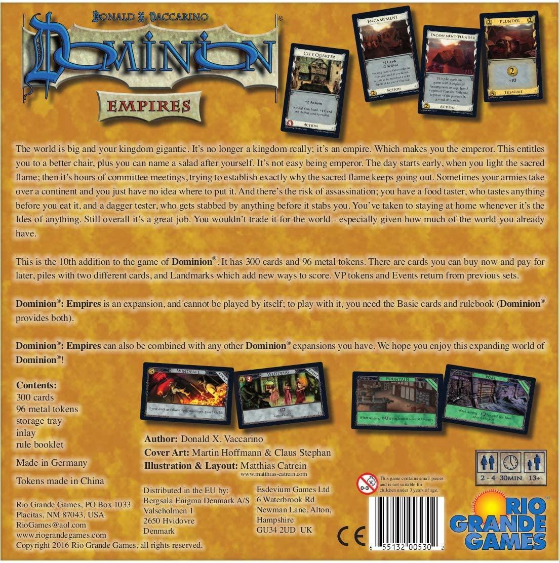 Dominion: Empires Expansion