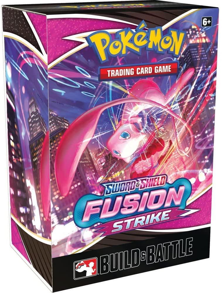 Pokemon TCG: Sword & Shield Fusion Strike Build & Battle Display | Case of 10 Boxes