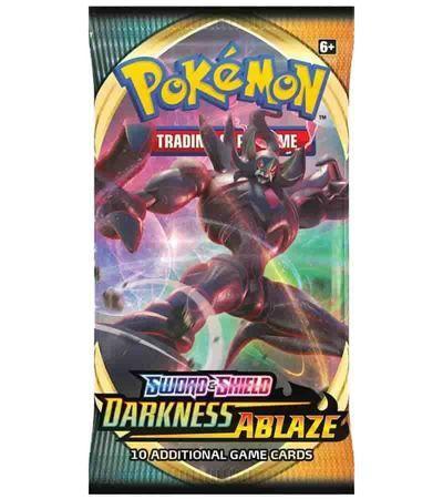 Pokemon TCG: Sword & Shield - Darkness Ablaze Booster Pack (10 Cards)