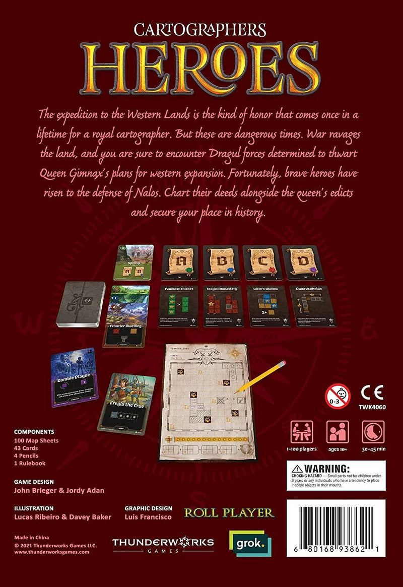 Cartographers: Heroes