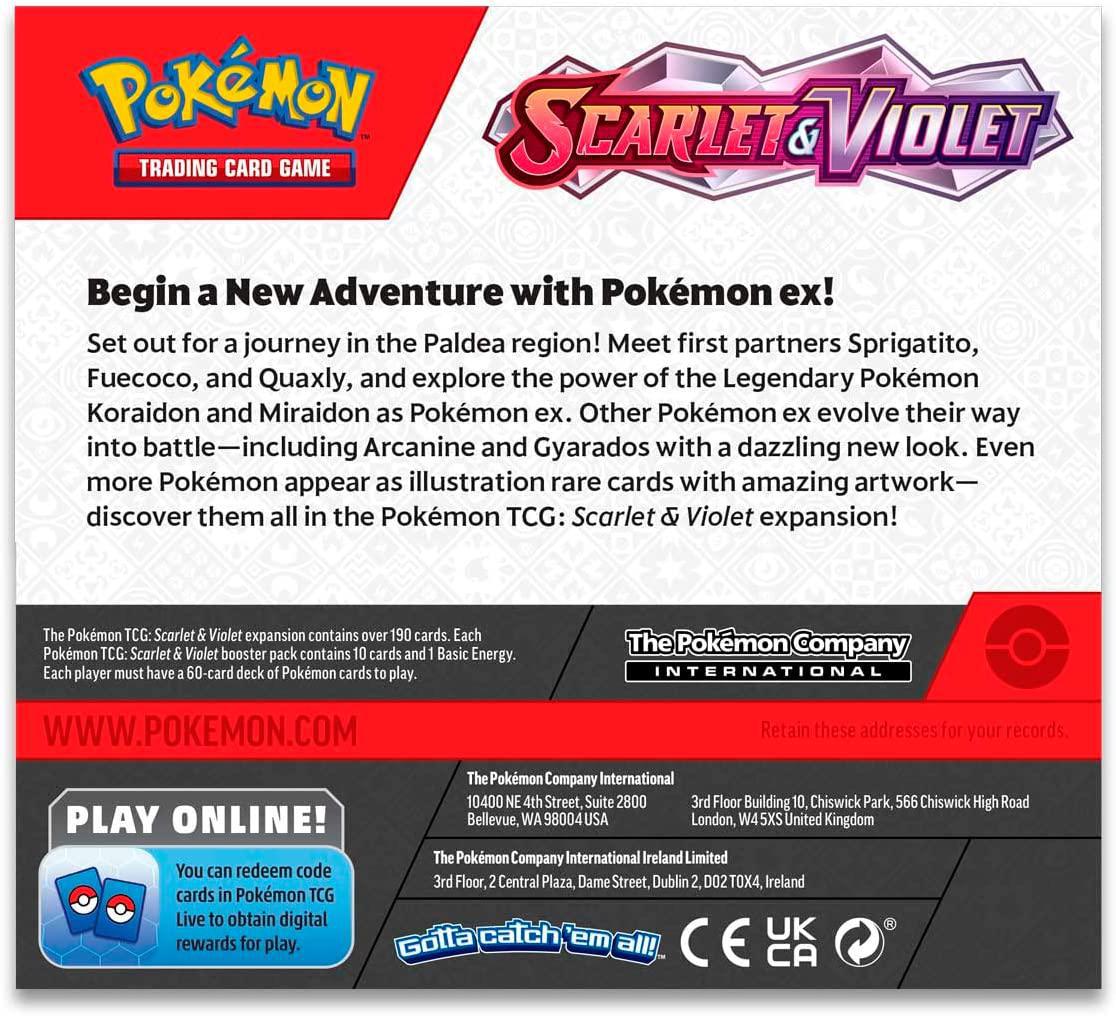 Pokemon TCG: Scarlet & Violet Booster Box (36 Booster Packs)