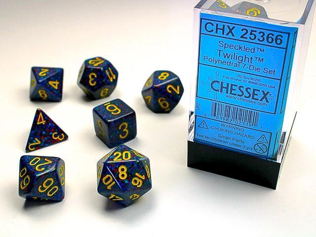 Chessex - Speckled Polyhedral 7-Die Set [Choose A Color]