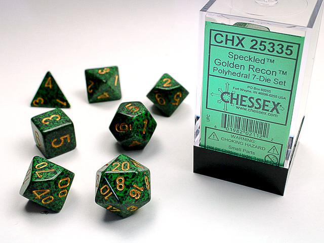 Chessex - Speckled Polyhedral 7-Die Set [Choose A Color]