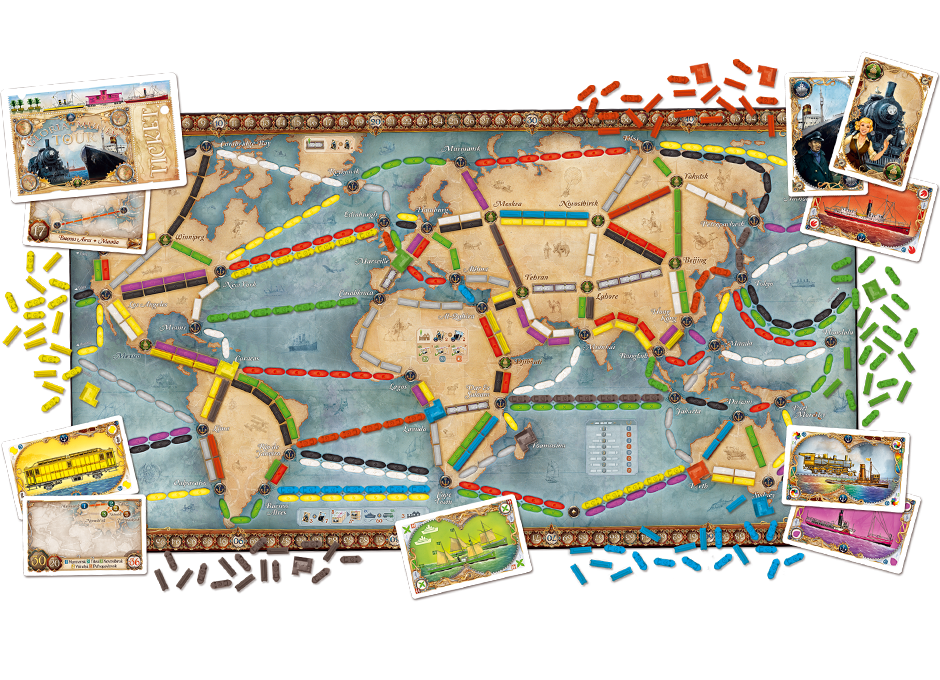 Ticket To Ride: Rails & Sails