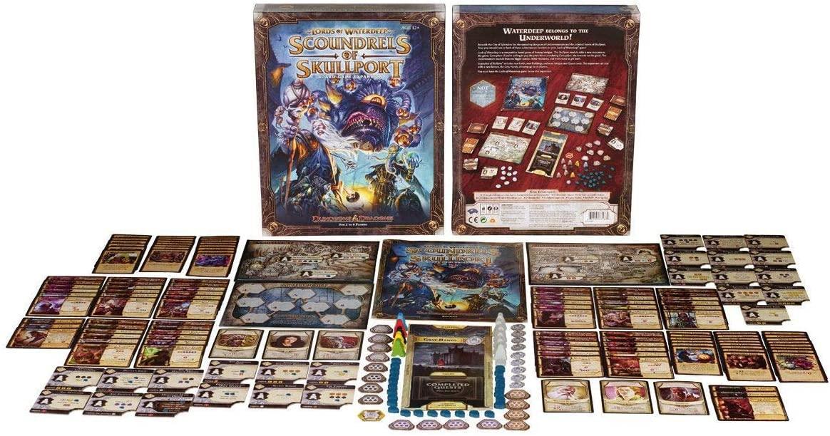 Dungeons & Dragons: Lords Of Waterdeep Board Game: Scoundrels Of Skullport Expansion