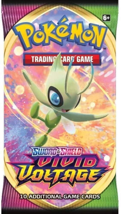 Pokemon TCG: Sword & Shield - Vivid Voltage Booster Pack (10 Cards)