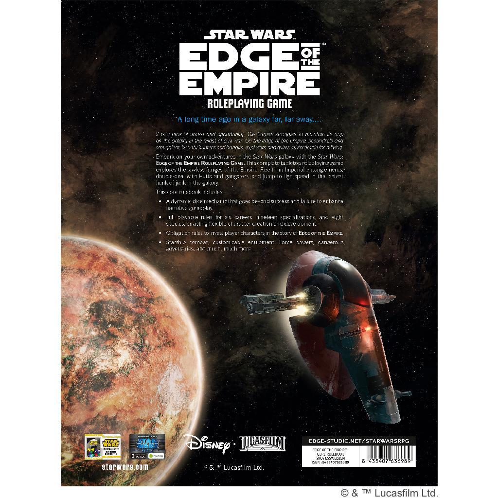 Star Wars RPG Edge of the Empire: Core Rulebook (HC)