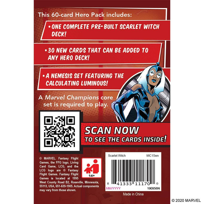 Marvel Champions: The Card Game: Scarlet Witch Hero Pack