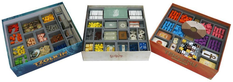 Folded Space Board Game Insert: Tzolk'in & Tribes Expansion