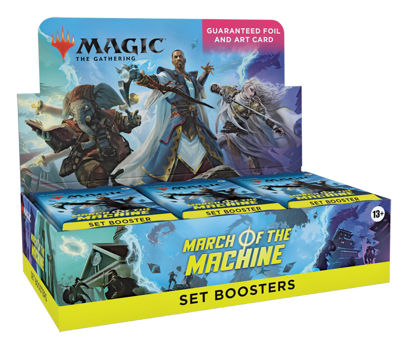 Magic: The Gathering March of the Machine Set Booster Box | 30 Packs (360 Magic Cards)