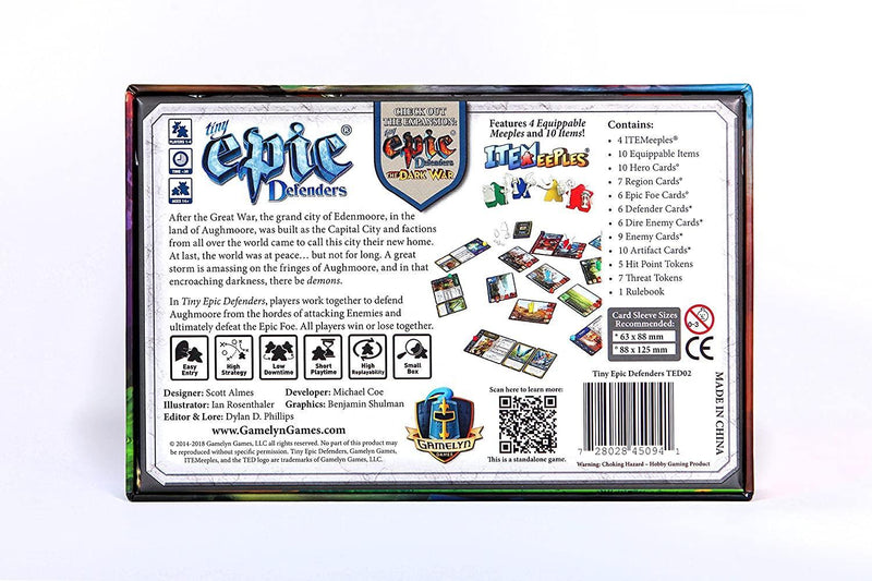 Tiny Epic Defenders Second Edition