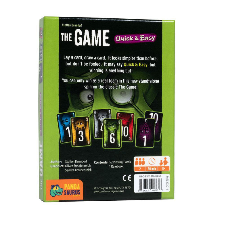 The Game: Quick and Easy