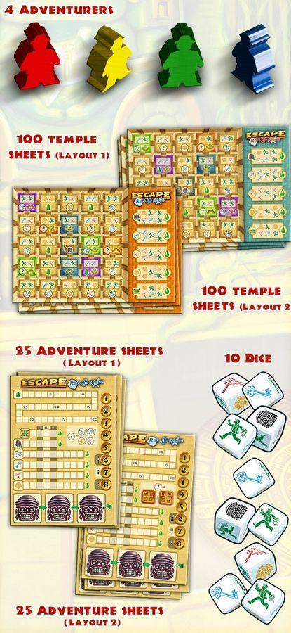 Escape Cooperative Roll & Write