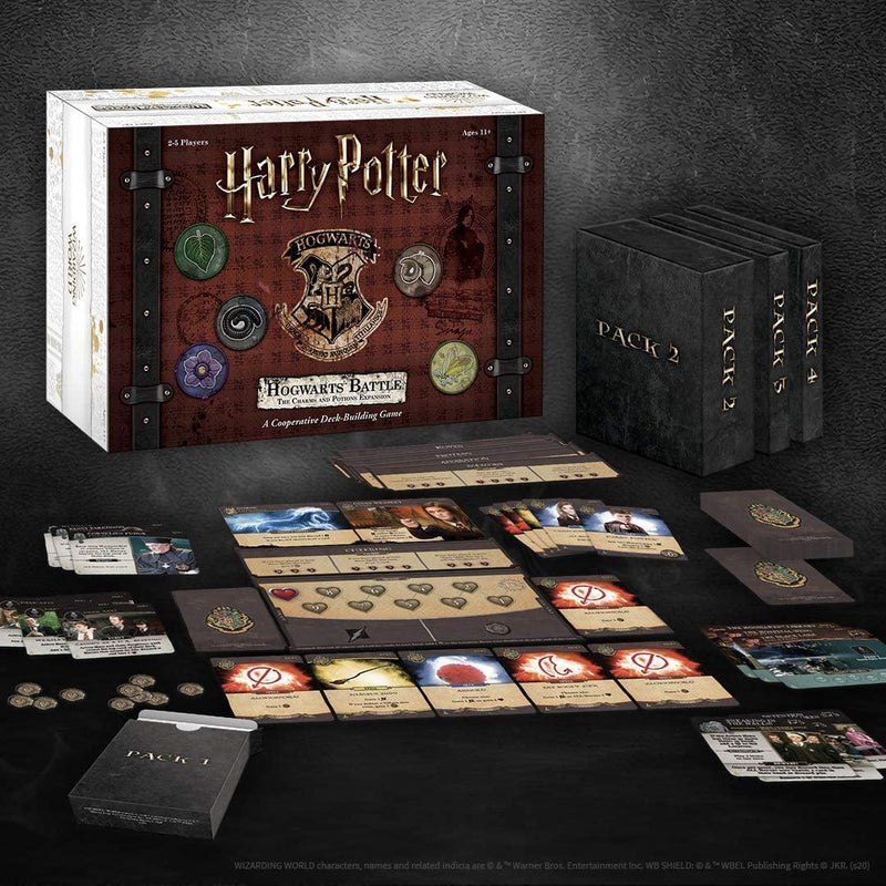 Harry Potter: Hogwarts Battle A Cooperative Deck-Building Game: The Charms & Potions Expansion