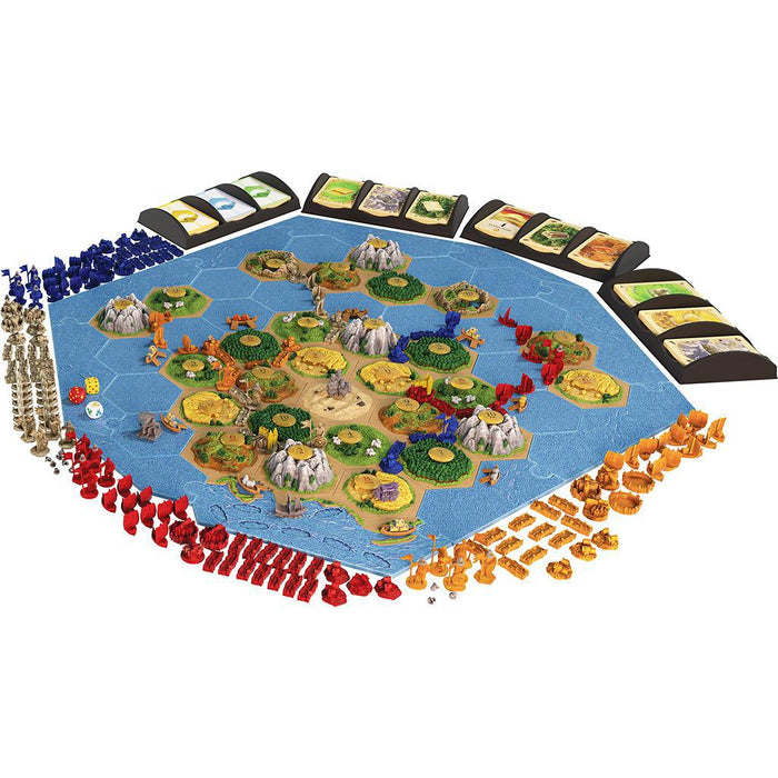 Catan: 3D Expansion Seafarers + Cities & Knights