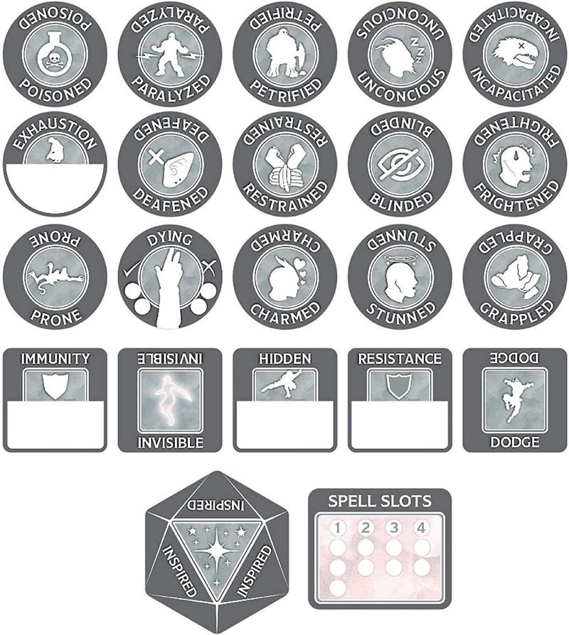 Dungeons & Dragons: Fighter Token Set