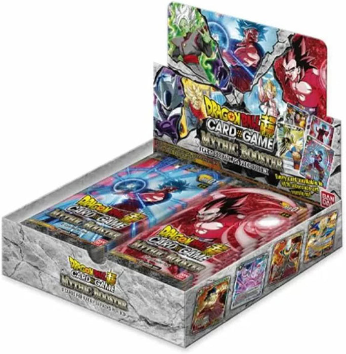 Dragon Ball Super CCG: Mythic Booster Display Box | 24 Packs (8 Cards Per Pack)