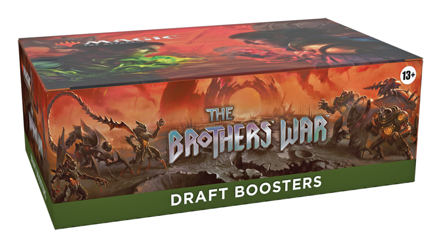 Magic: The Gathering The Brothers’ War Draft Booster Box | 36 Packs (540 Magic Cards)