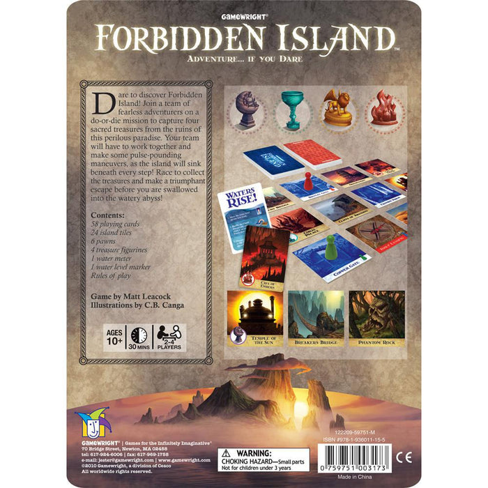 Forbidden Island Adventure if you Dare