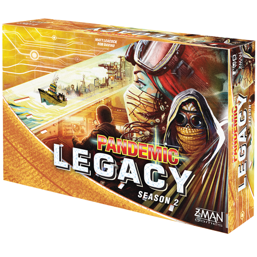 Pandemic Legacy: Season 2 (Yellow Edition)