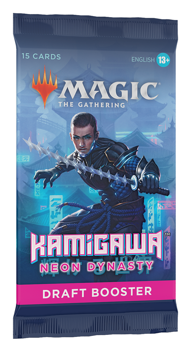 Magic: The Gathering Kamigawa: Neon Dynasty 15-Card Draft Booster Pack — House Rules Lounge