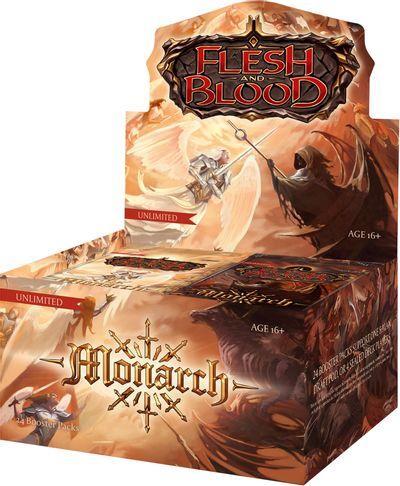 Flesh and Blood TCG: Monarch Booster Display [24 15-Card Booster Packs] (Unlimited Edition)