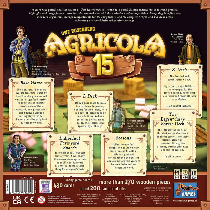 Agricola 15th Anniversary Edition Big Box