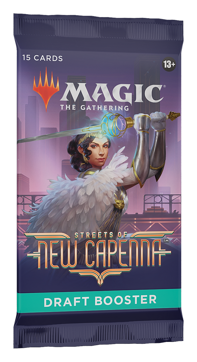 Magic: The Gathering Streets of New Capenna Draft Booster Pack | 15 Magic Cards