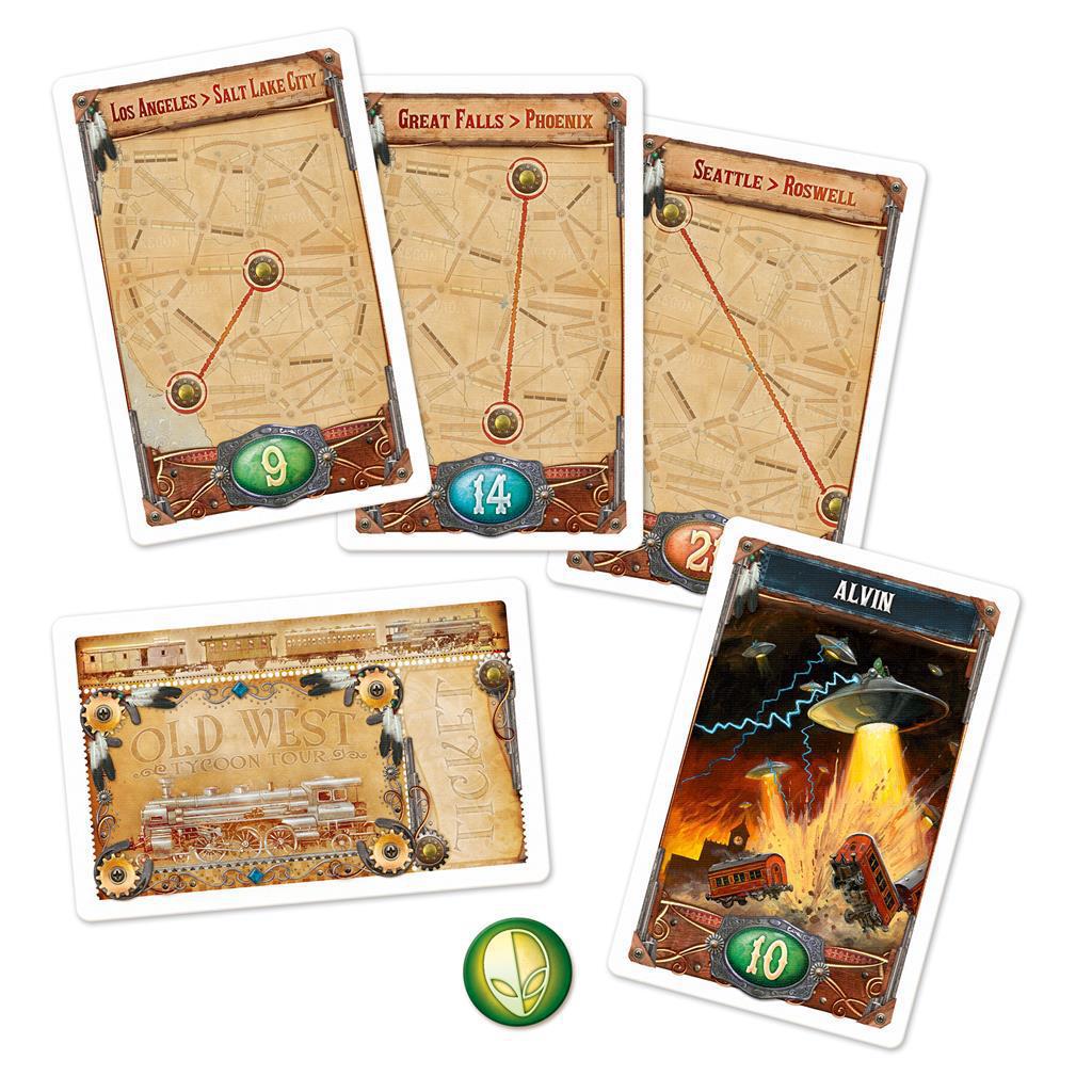 Ticket To Ride: France and Old West Map 6
