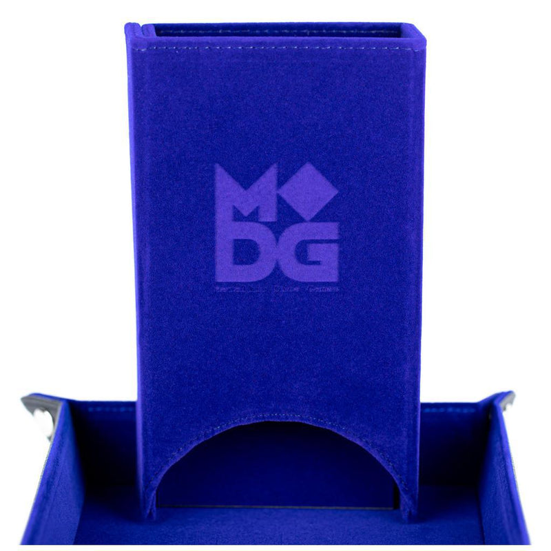 MDG Velvet Fold Up Dice Tower [Choose Color]