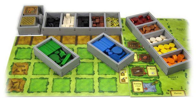 Folded Space Board Game Insert: Agricola