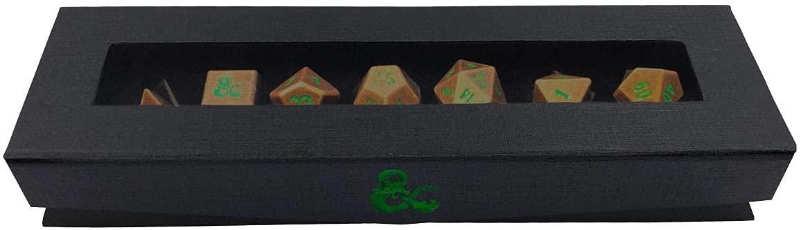 Heavy Metal - Dungeons & Dragons RPG Dice Set [Choose A Color]