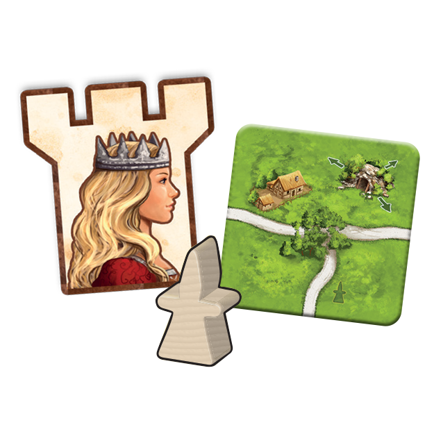 Carcassonne Expansion 3: The Princess & The Dragon