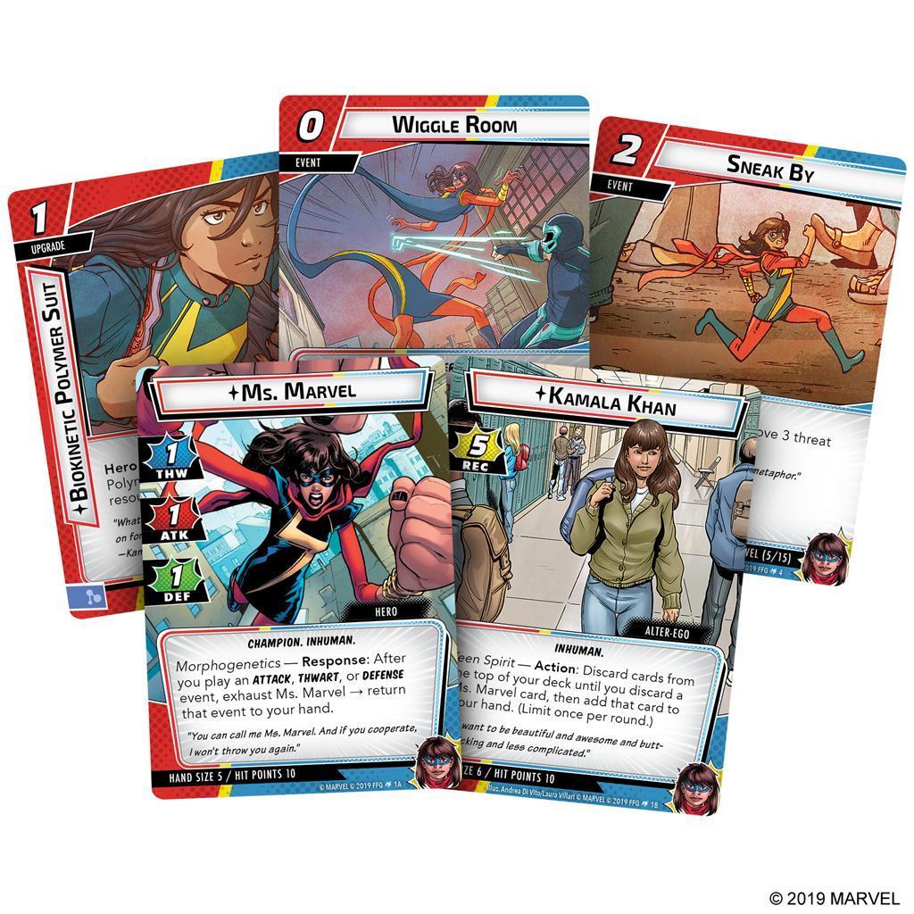 Marvel Champions: The Card Game: Ms. Marvel Hero Pack